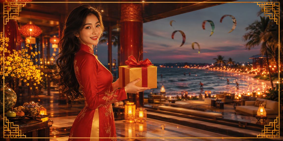 Không khí giải trí cá cược nhộn nhịp tại chợ đêm Mũi Né về đêm